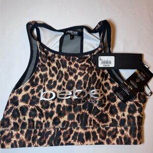 Bebe Sport Wild Print Sports Bra